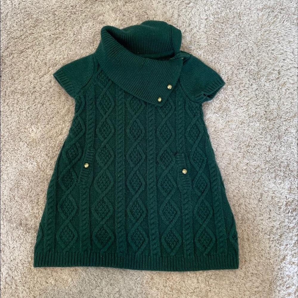 Janie and Jack 18-24 month green dress